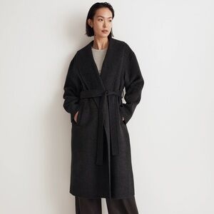 Madewell Double-Faced Robe Coat